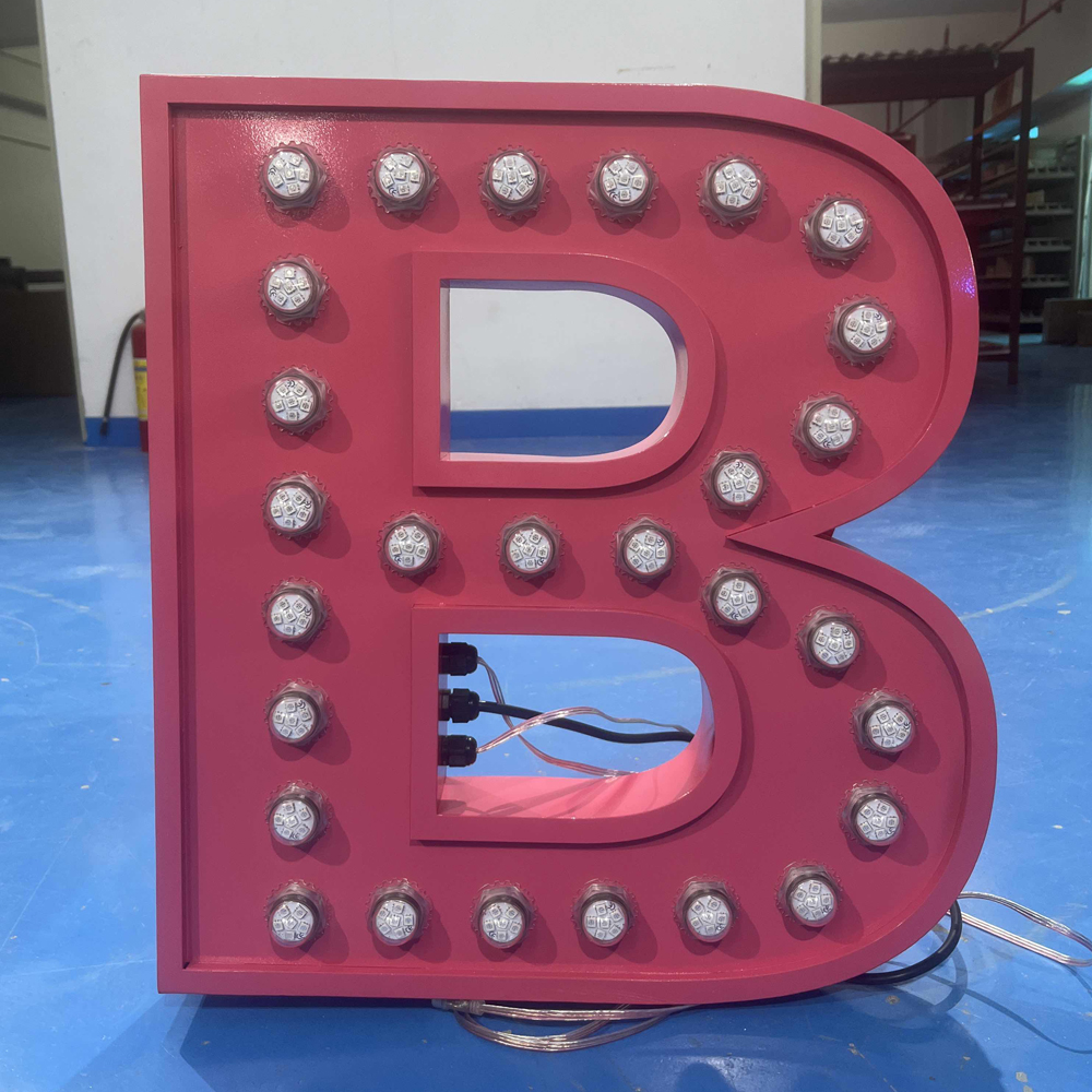 定做金属LED字母发光字30厘米/40厘米/50厘米/60厘米